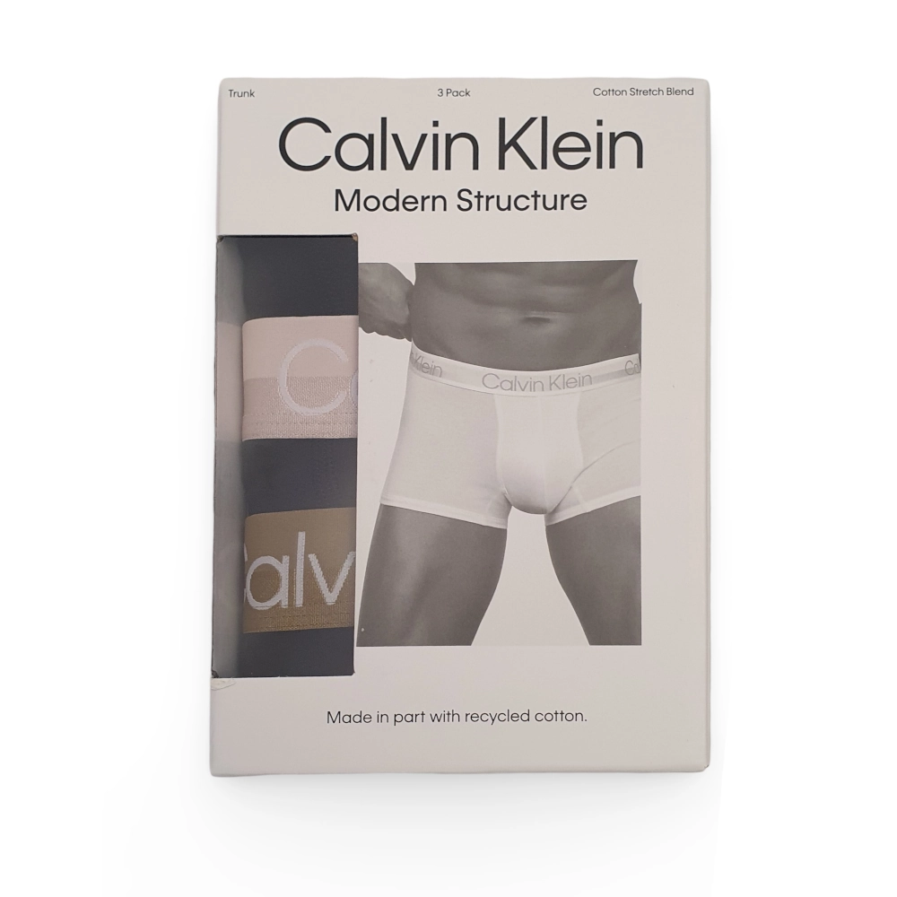 Calvin Klein 3er-Pack Boxershorts aus Stretch-Baumwolle Schwarz – Bild 2