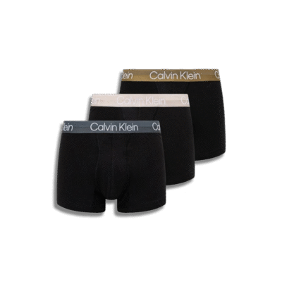 Calvin Klein 3er-Pack Boxershorts aus Stretch-Baumwolle Schwarz