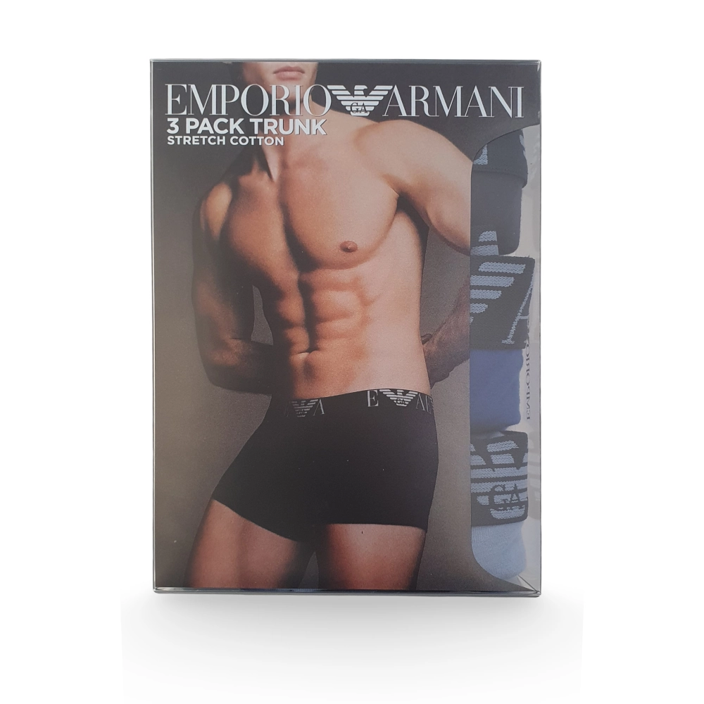 Emporio Armani Herren Stretch Cotton – Bild 3