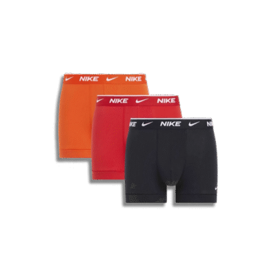 Nike Trunks 3er-Pack - Schwarz/Orange/Red